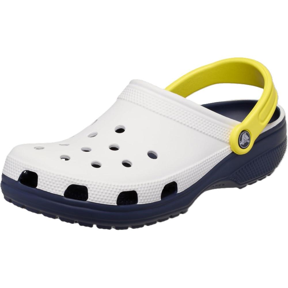 imageCrocs Kids Classic Retro Sport ClogsWhite