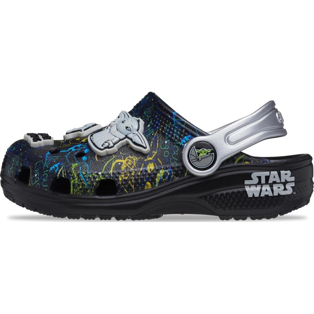 imageCrocs Kids Classic Star Wars Grogu ClogsBlack
