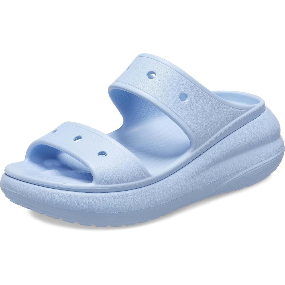 imageCrocs Unisex Adult Classic Crush SandalsBlue Calcite