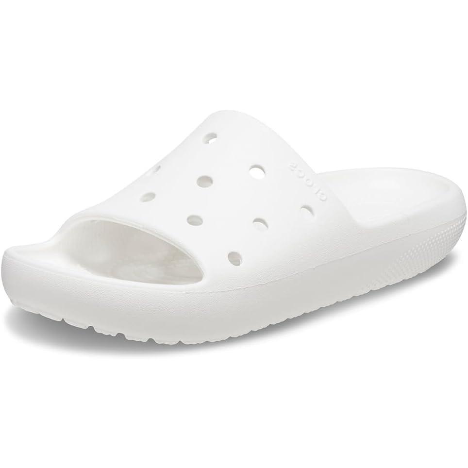 imageCrocs Unisex Adult Classic V2 SlidesWhite