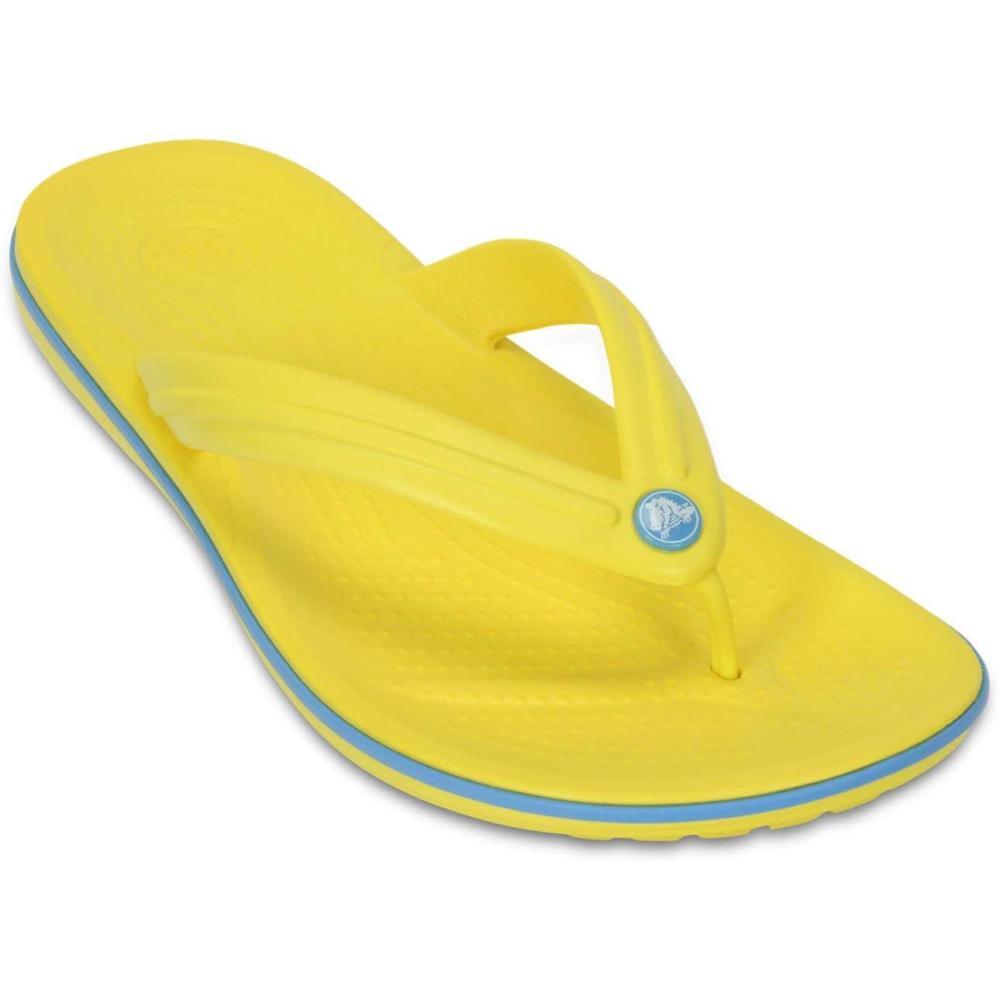 imageCrocs Unisex Adult Crocband Flip Flop SandalsSunshine