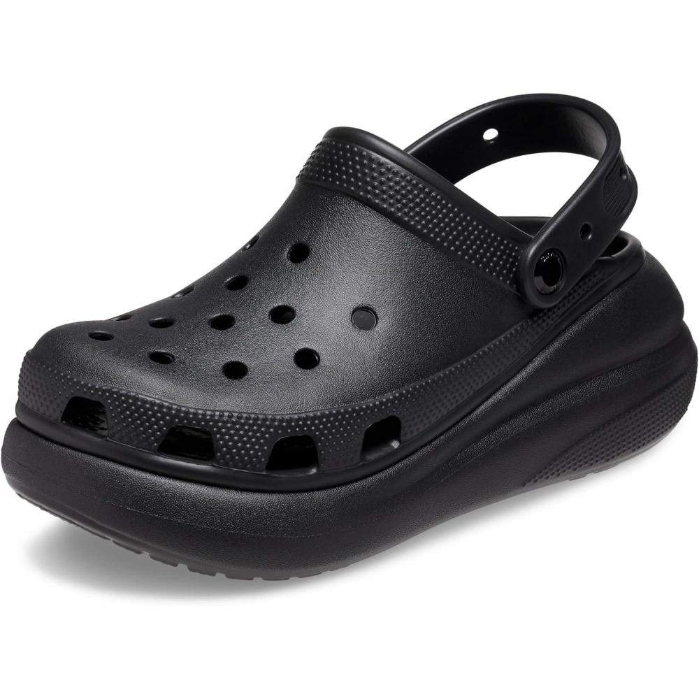 imageCrocs Unisex Adult Crush ClogsBlack