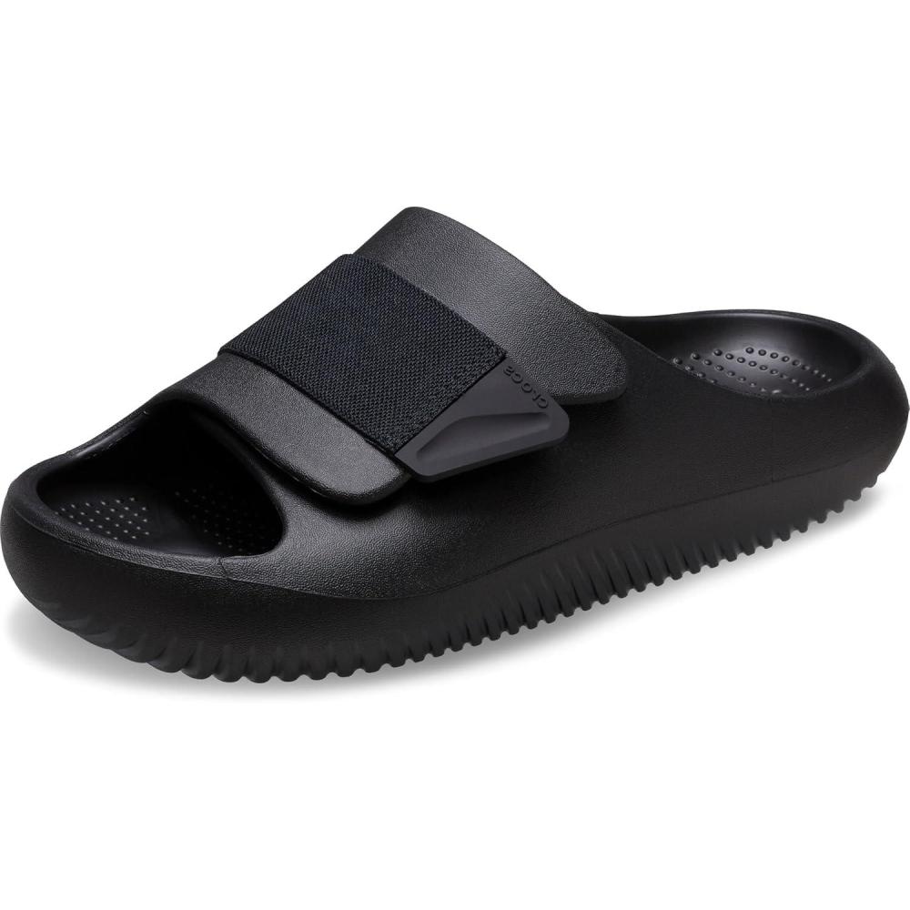 imageCrocs Unisex Adult Mellow Luxe Recovery SlidesBlack