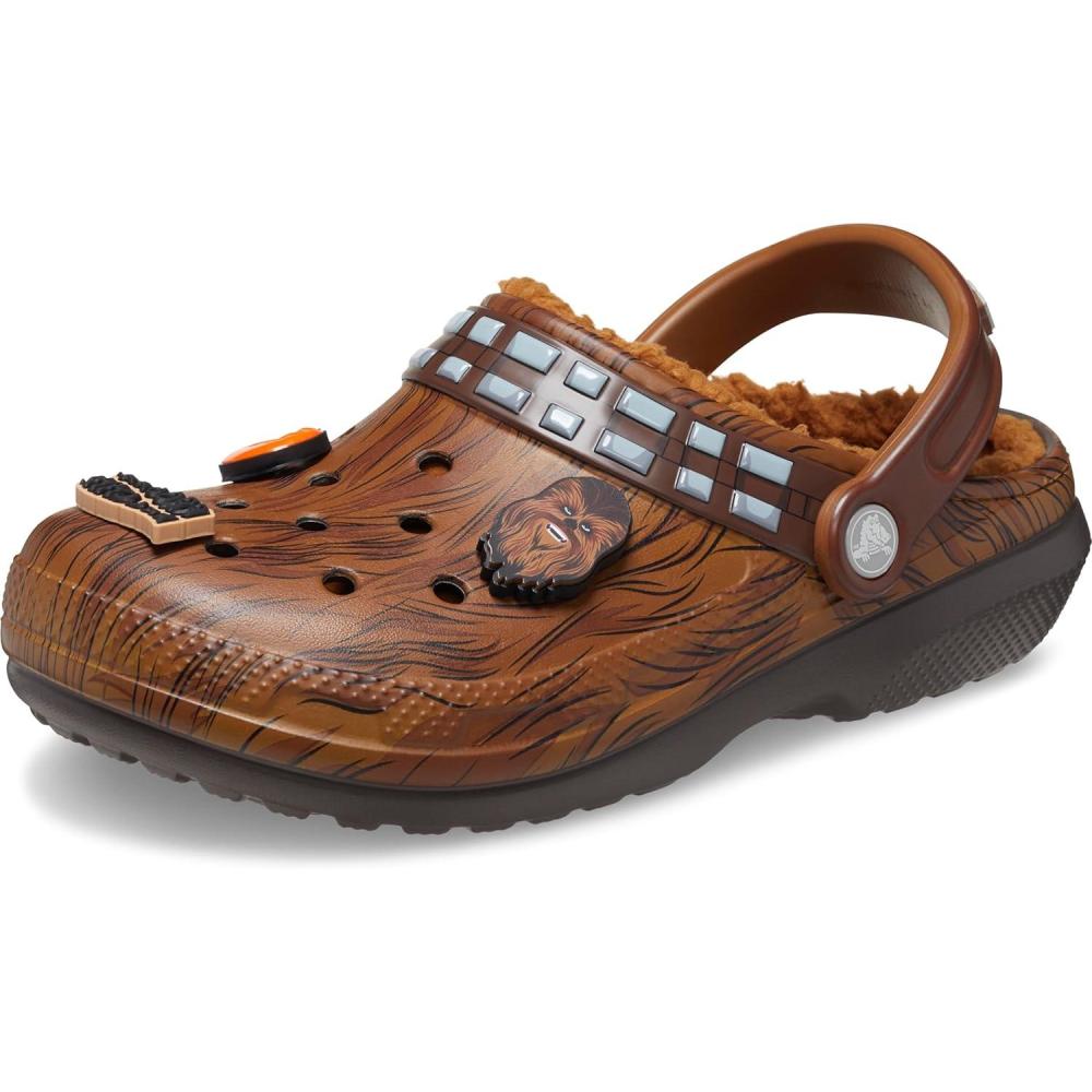 imageCrocs Unisex Adult Star Wars Classic Fuzzy Lined ClogsEspresso