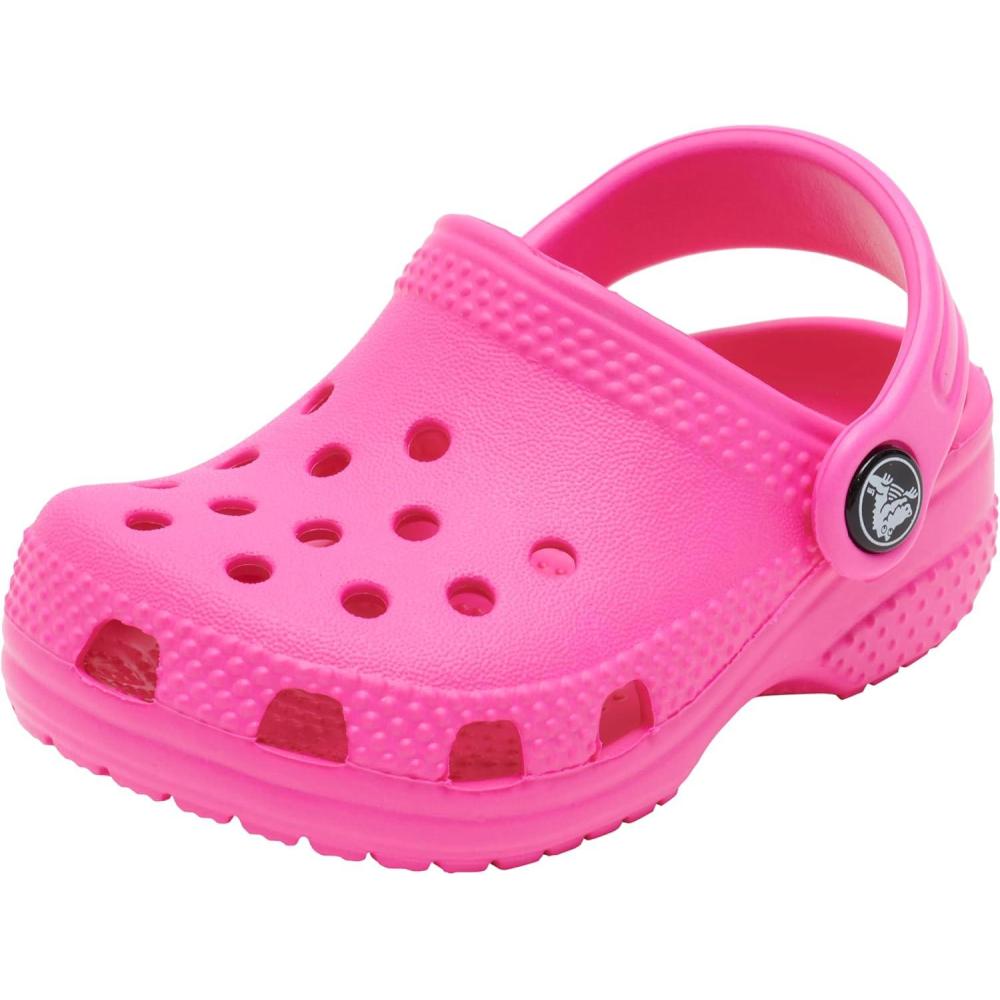 imageCrocs Unisex Child Littles Clogs Infant and Baby Shoes for Girls and BoysPink Crush