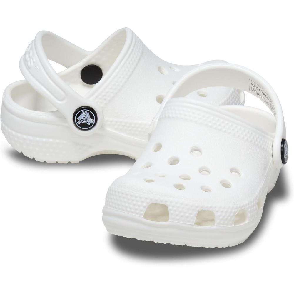 imageCrocs Unisex Child Littles Clogs Infant and Baby Shoes for Girls and BoysWhite