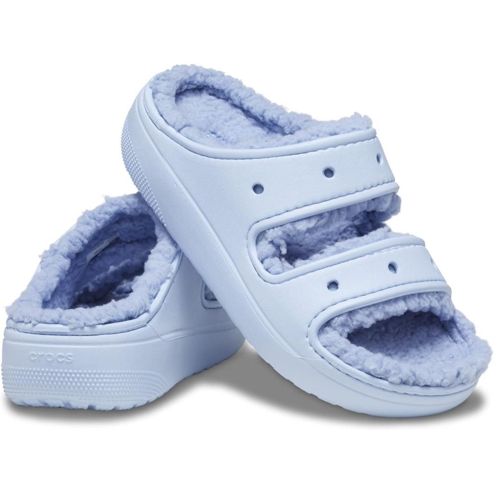 imageCrocs Unisex Classic Cozzzy SandalBlue Calcite