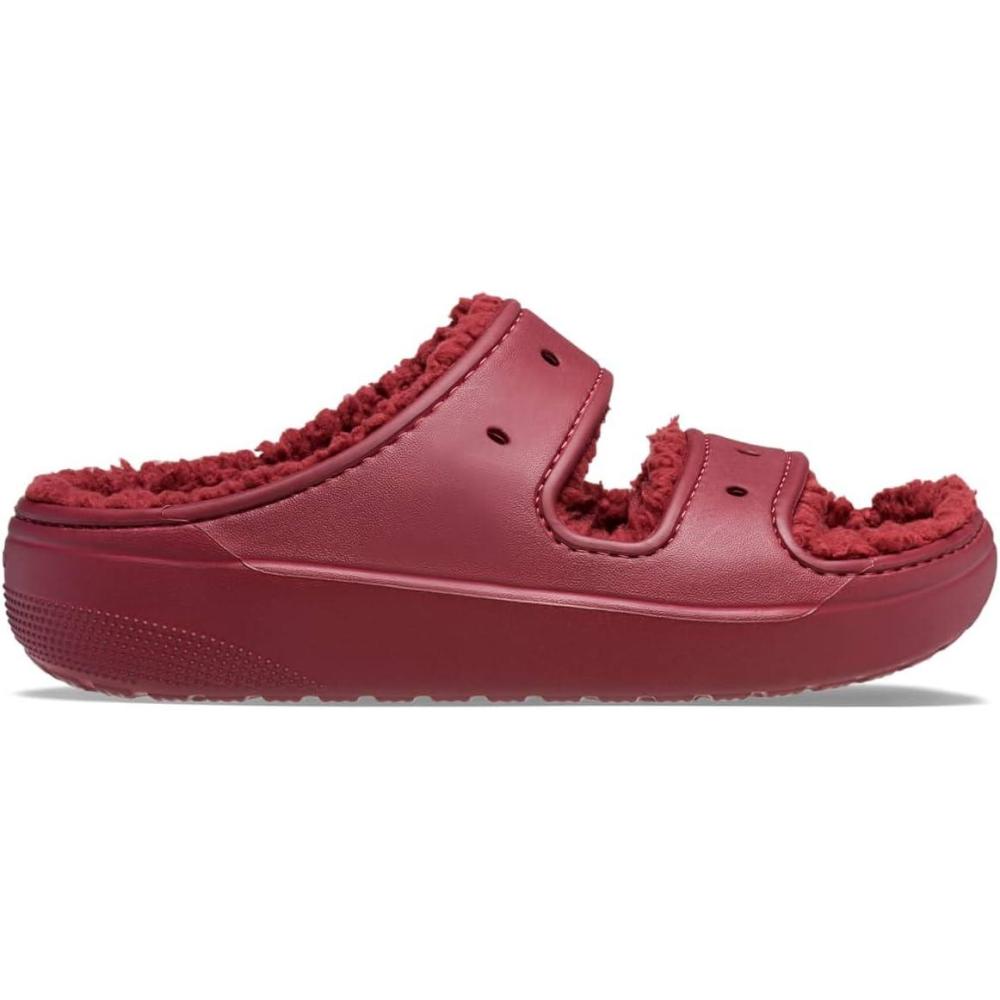 imageCrocs Unisex Classic Cozzzy SandalGarnet