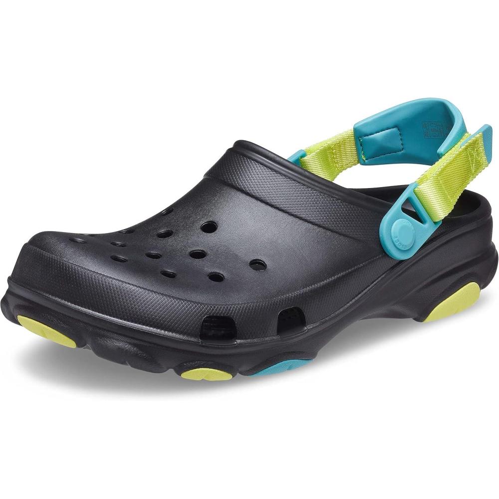 imageCrocs UnisexAdult Classic All Terrain ClogsBlackMulti