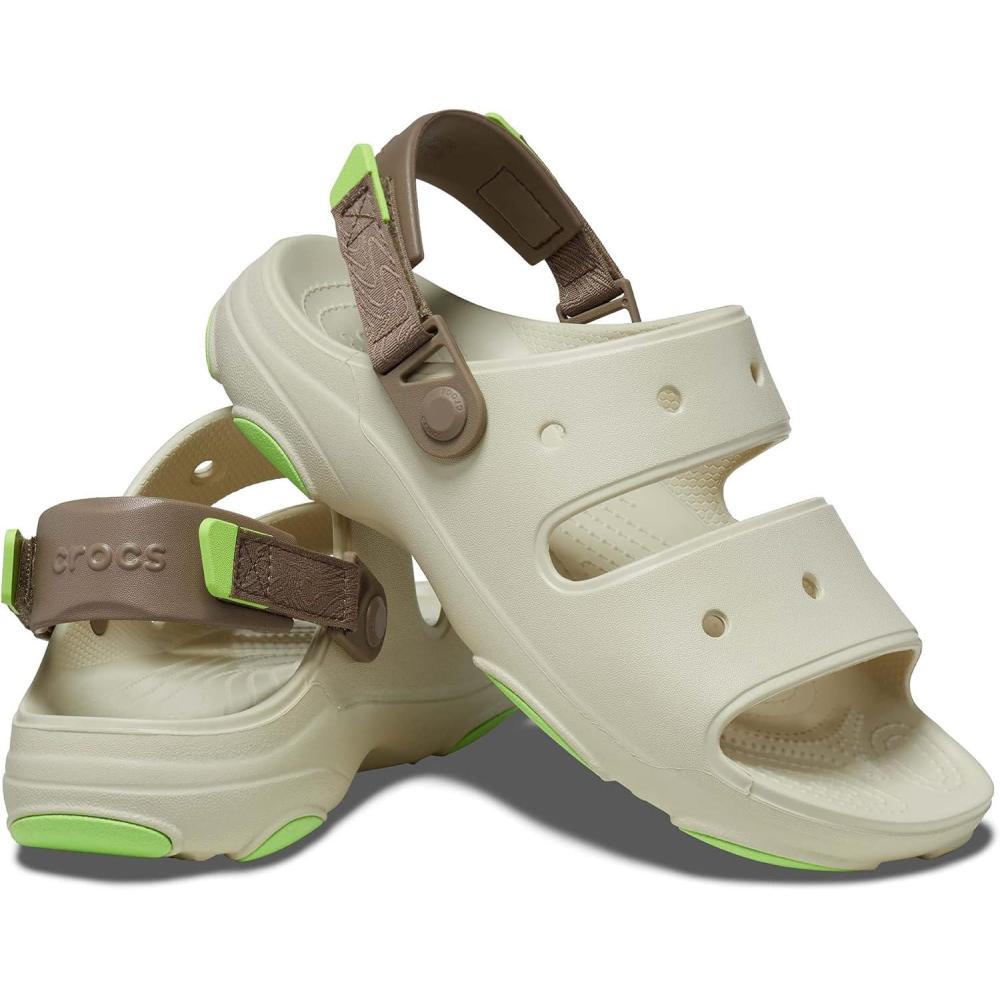 imageCrocs UnisexAdult Classic All Terrain SandalsBoneMulti