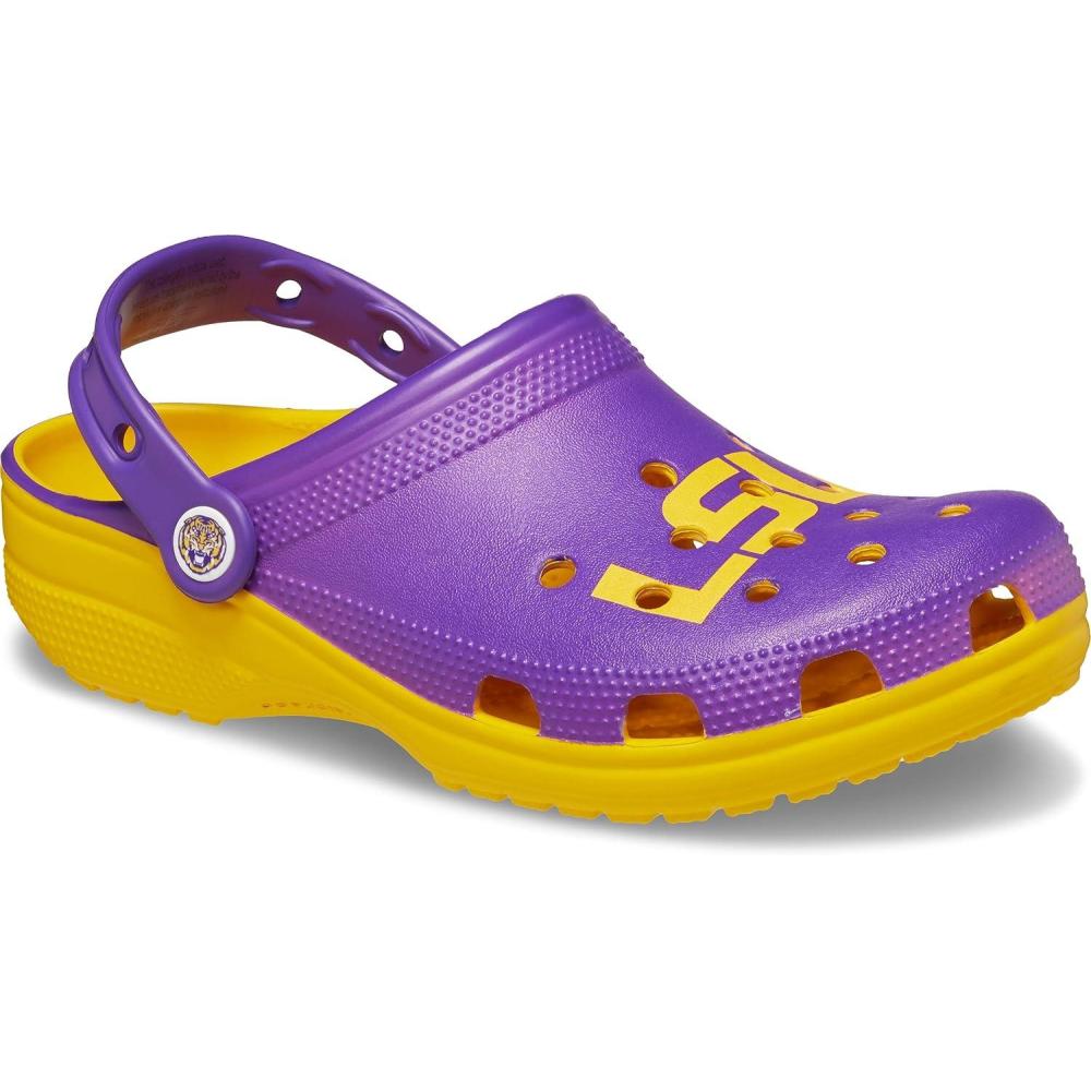 imageCrocs UnisexAdult Classic Collegiate ClogsLsu