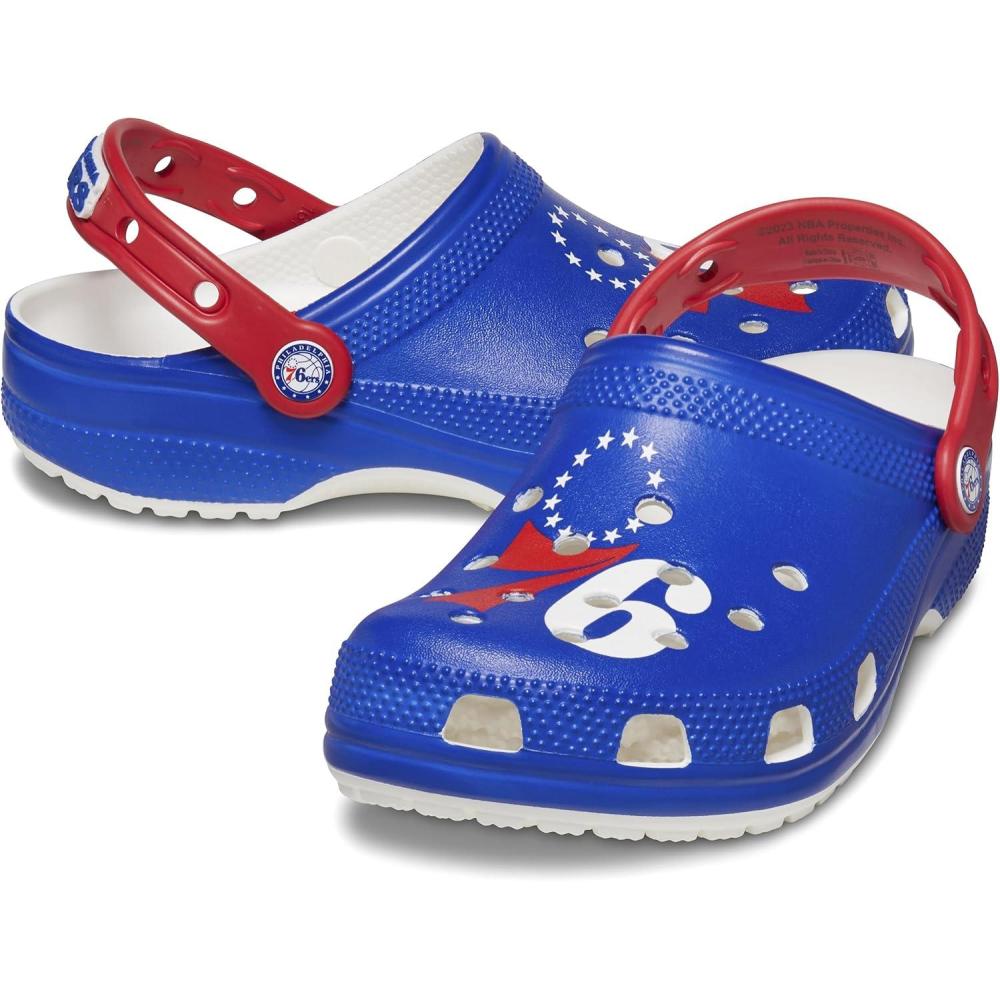 imageCrocs UnisexAdult Classic Collegiate ClogsPhiliadelphia 76ers