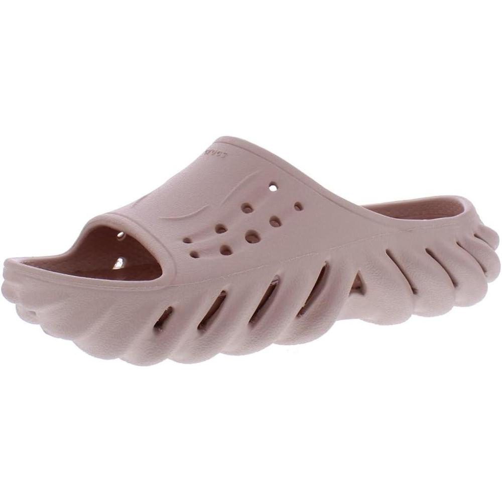 imageCrocs UnisexAdult Echo SlidePinkPink ClayPinkpink