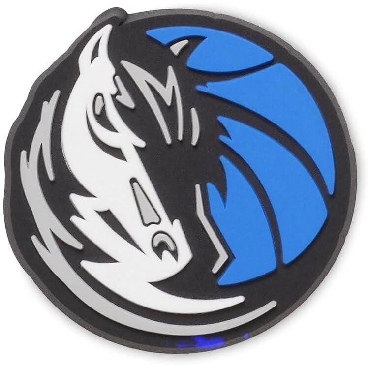 imageCrocs UnisexAdult Jibbitz Shoe Charms  NBA Basketball Team Shoe Charm Singles Sports Charms for Boys and GirlsDallas Mavericks