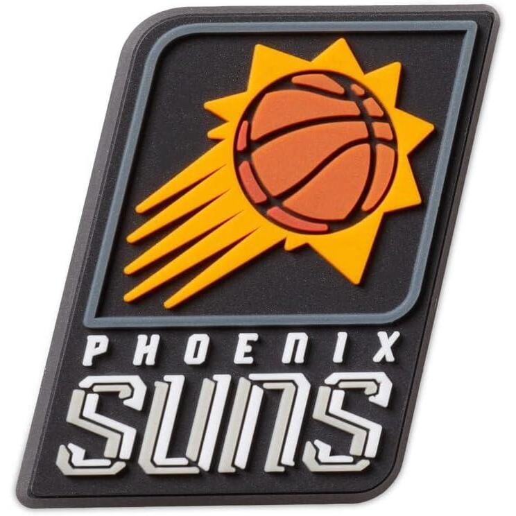 imageCrocs UnisexAdult Jibbitz Shoe Charms  NBA Basketball Team Shoe Charm Singles Sports Charms for Boys and GirlsPhoenix Suns