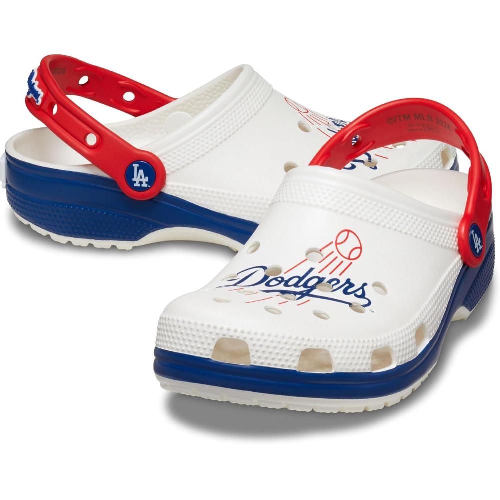 imageCrocs UnisexAdult MLB Classic ClogsLos Angeles Dodgers