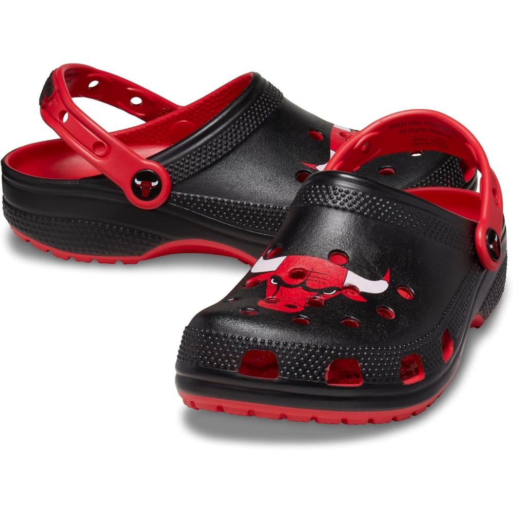 imageCrocs UnisexAdult NBA Classic ClogsClogChicago Bulls