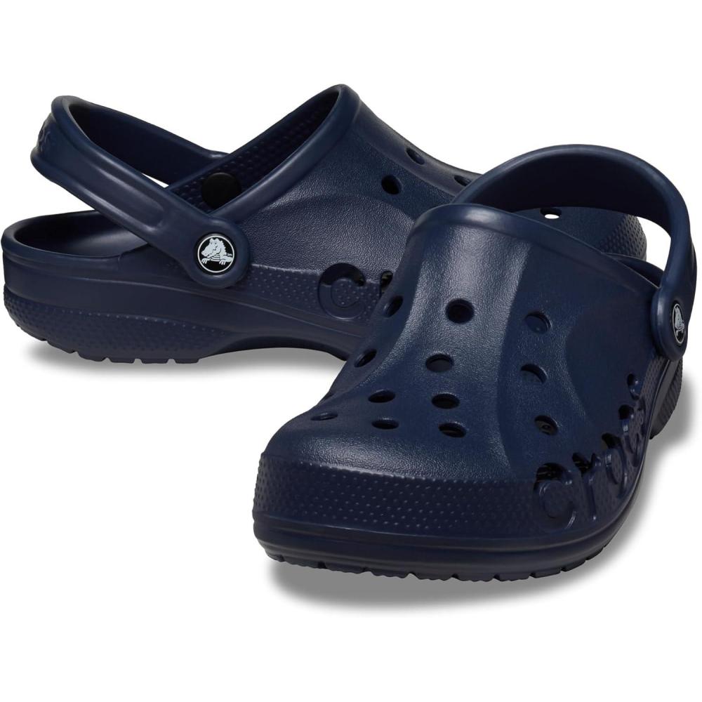imageCrocs UnisexAdult Via Clogs Slipon Shoes for Men and WomenNavy