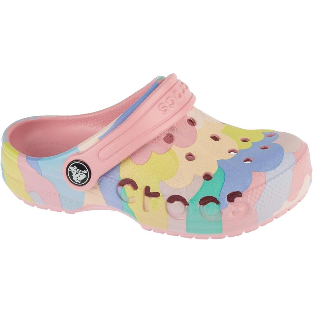 imageCrocs UnisexChild Classic Hello Kitty ClogClogPetal Pink