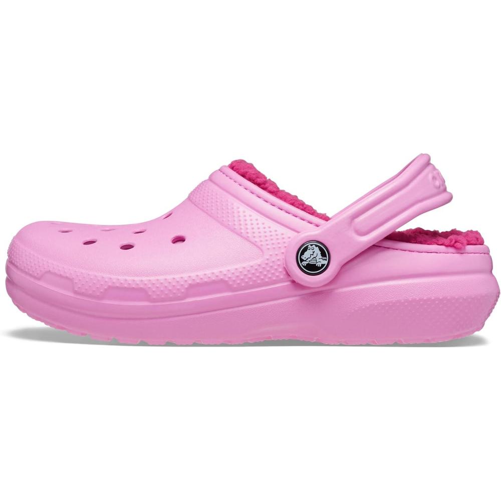 imageCrocs UnisexChild Classic Lined ClogTaffy Pink