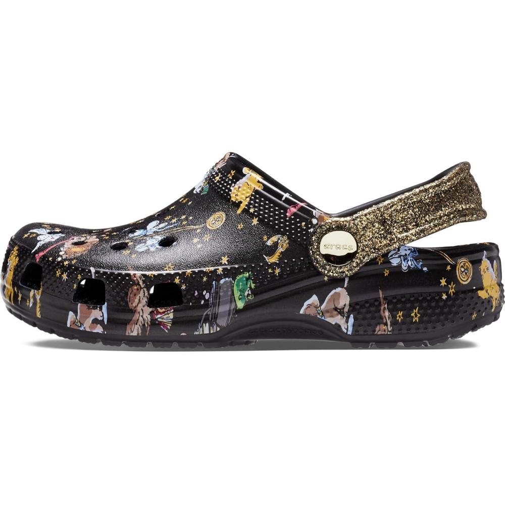 imageCrocs UnisexChild Classic Vera Bradley X Harry Potter ClogClogBlackMulti