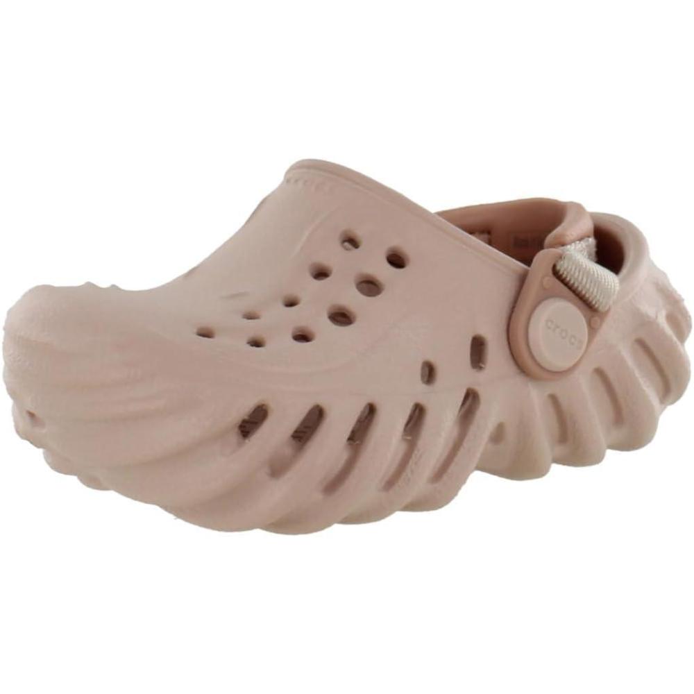 imageCrocs UnisexChild Echo Clogs Little KidBig KidPink