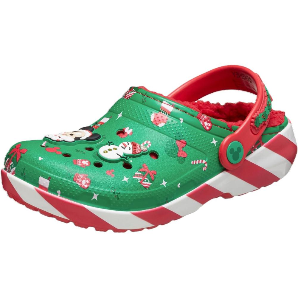 imageCrocs UnisexChild Kids Disney Clog Mickey Minnie Mouse ShoesMickey Holiday