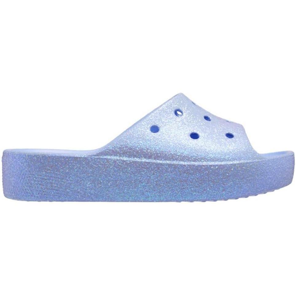 imageCrocs Womens Classic Slide  Platform SandalsMoon Jelly Glitter