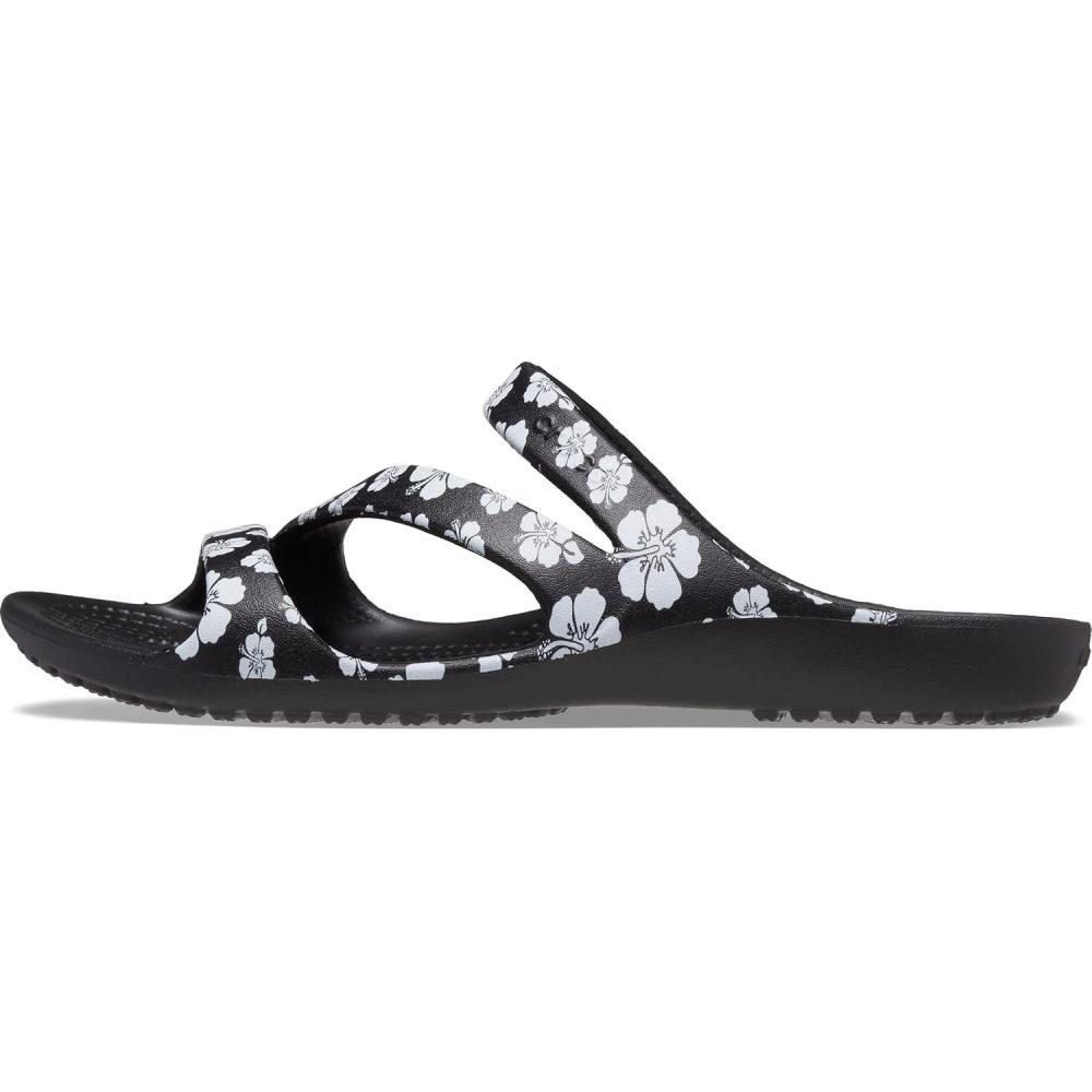 imageCrocs Womens Kadee II SandalsBlackFloral
