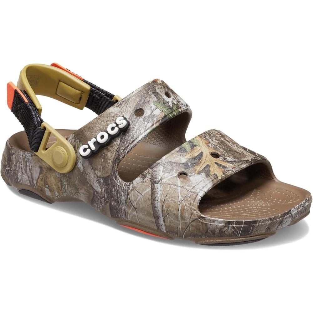 imageCrocs unisexadult Mens and Womens Classic All Terrain Realtree SandalsWalnutRealtree Edge