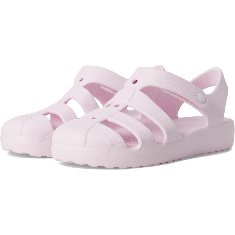 imageCrocs unisexchild Classic Fisherman Sandals ToddlerPink Milk