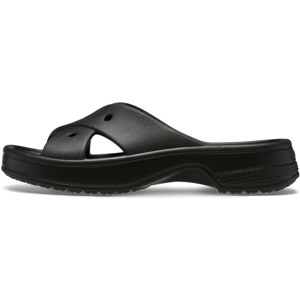 imageCrocs womens Classic Womens Cross StrapBlack