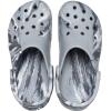 Crocs Adult-Unisex Classic High Shine Clog(Light Grey/Multi)