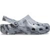 Crocs Adult-Unisex Classic High Shine Clog(Light Grey/Multi)