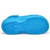Crocs Adult-Unisex Classic High Shine Clog(Neon Ocean)