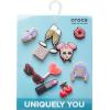 Crocs Jibbitz 5-Pack Trendy Shoe Charms | Jibbitz(Girl Power 10-Pack)