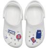 Crocs Jibbitz Shoe Charms, NBA Basketball Teams Sports Collection Multi Packs(Los Angeles Clippers)