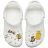 Crocs Jibbitz Shoe Charms, NBA Basketball Teams Sports Collection Multi Packs(Nba Los Angeles Lakers)