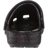 Crocs Kids’ Classic Glitter Clogs(Black)