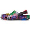 Crocs Kids’ Classic Glitter Clogs(Black/Multicolor)