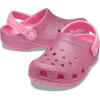 Crocs Kids’ Classic Glitter Clogs(Pink Lemonade)