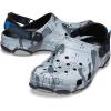 Crocs Unisex Adult All-Terrain Camo Clogs(Camo Black Grey)