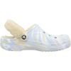 Crocs Unisex Adult Baya Lined Fuzz Strap Clogs(White/Multicolor)