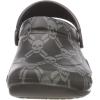 Crocs Unisex Adult Bistro Graphic Clogs(Black Black Smoke 05m)