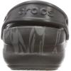 Crocs Unisex Adult Bistro Graphic Clogs(Black Black Smoke 05m)