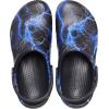 Crocs Unisex Adult Bistro Graphic Clogs(Black/Lightning)