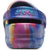 Crocs Unisex Adult Bistro Graphic Clogs(Tie Dye/Navy)