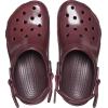 Crocs Unisex Adult Classic Adjustable Slip Resistant Work Clogs(Dark Cherry)