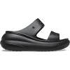 Crocs Unisex Adult Classic Crush Sandals(Black)