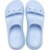 Crocs Unisex Adult Classic Crush Sandals(Blue Calcite)